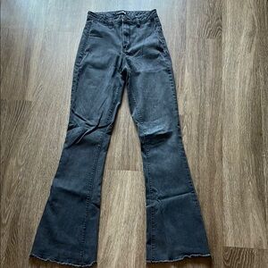 Fashion Nova Charcoal Denim Jeans